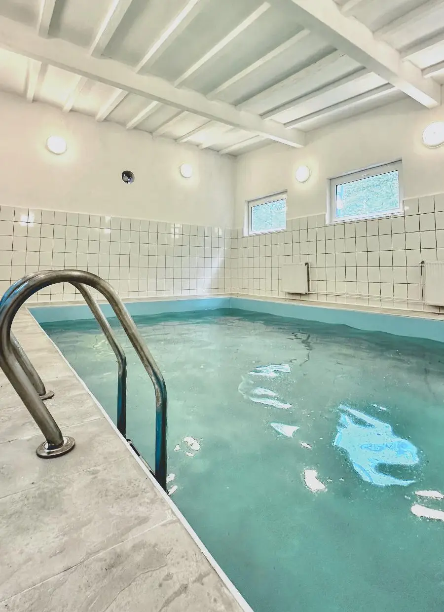 Indoor heated swimming pool